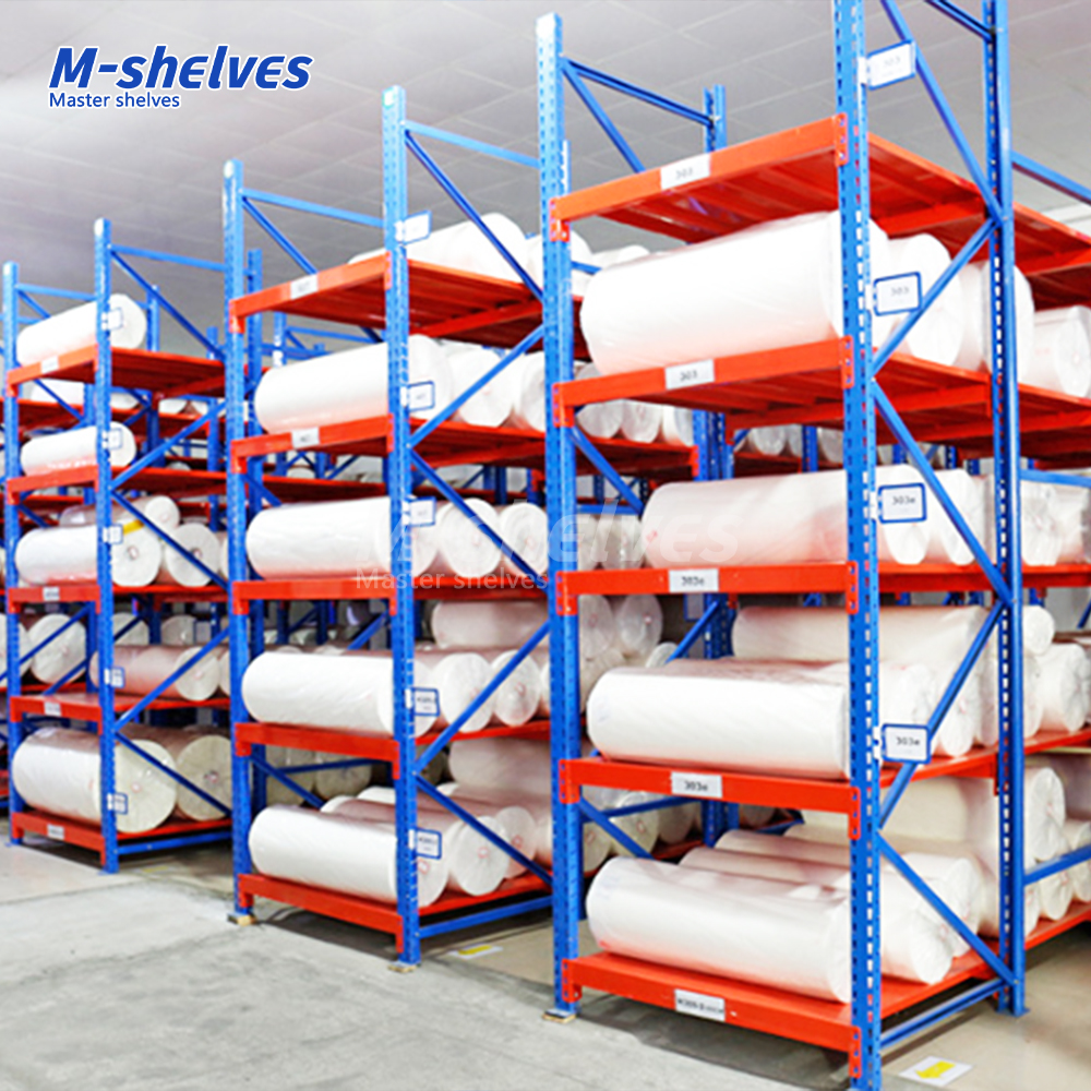 Commercial Vertical 5-Layer Steel Storage Shelf With Corrosion Protection Sturdy Inventory Organizer For Retail Warehouse