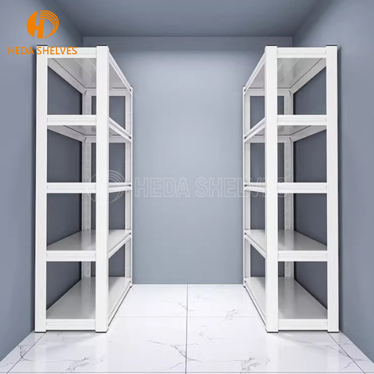 Boltless Adjustable Heavy Duty Load-Bearing 500kg/Layer Steel Racks Warehouse Industrial Stack Storage Racking Shelving System