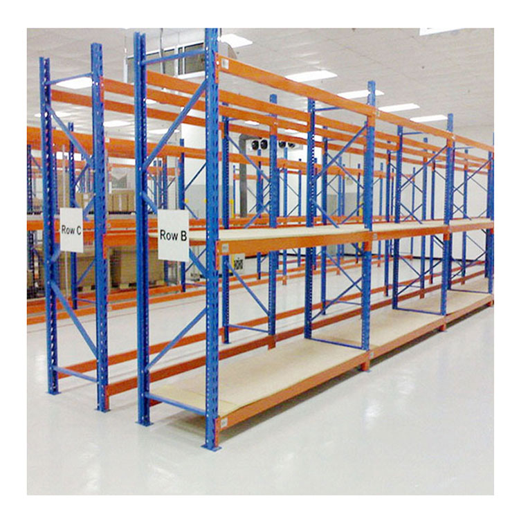 Custom Heavy Duty Shelving 300 Kg Layer Garage Black 4 Tier Warehouse Storage Metal Stacking Shelf Rack Unit for Warehouse