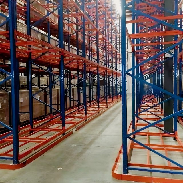 Hardware Factory Raw Material Warehouse Vna Narrow Aisle Racking Adjustable Very Narrow Aisle Storage Rack