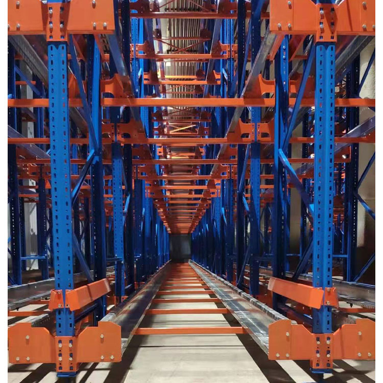 High Quality Metal Storage Rack Durable Warehouse Teardrop Pallet Rack Shuttle Racking Shanghai Shuttle Racking
