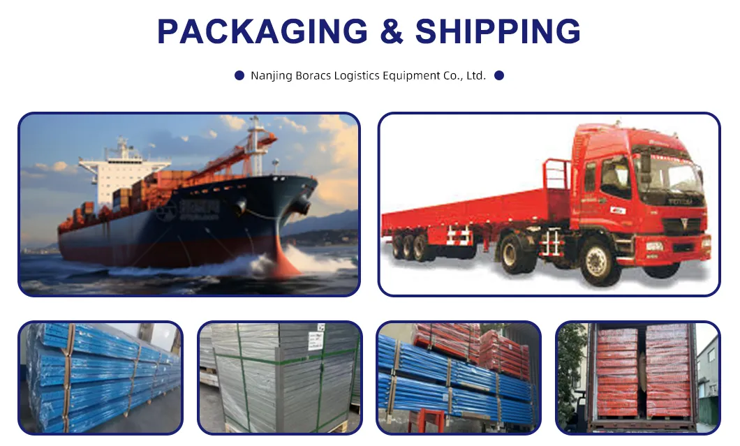 Racking Packaging and Shipping Process
