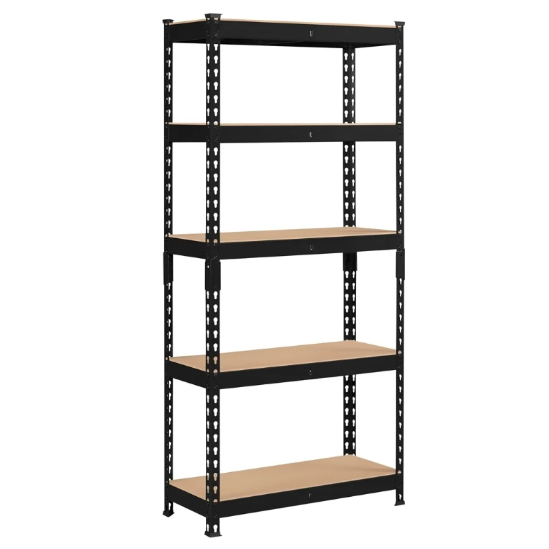 5 Tier Rivet Shelving Unit, Storage Shelves, for Garage, Boltless Assembly