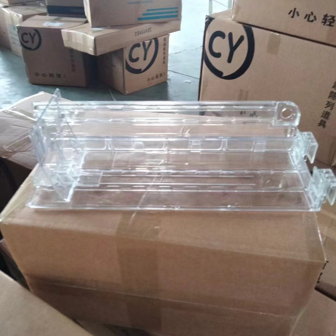 Automatic Pop-Up Push Supermarket Display for Cosmetics and Cigarettes Same Style Wide Cigarette Rack From the Supermarket