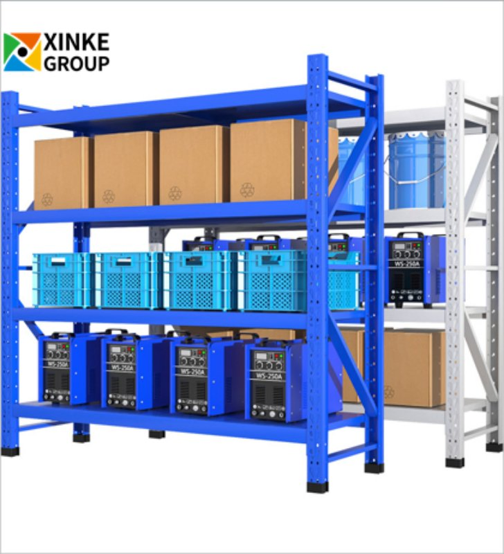 Widely Used Longspan Light Duty Rack Industrial Metal Steel Warehouse Storage Shelf