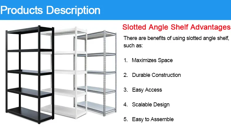 Basic Customization Metal Garage Rivet Adjustable Industrial Steel Heavy Duty Shelving Unit Boltless/Rivet Racking