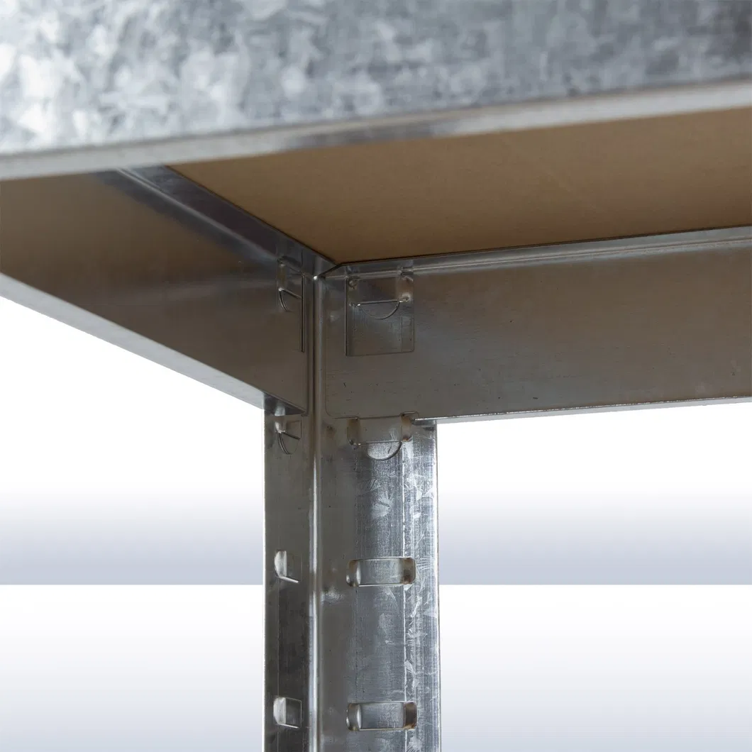 Heavy Duty Adjustable Stacking Boltless Rivet Steel Storage Shelving Design 4