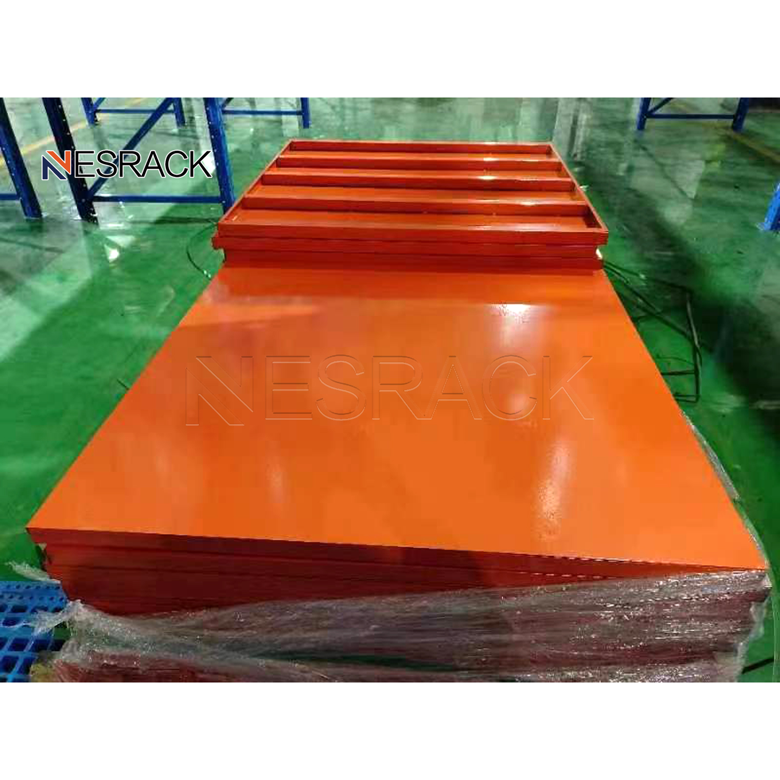 Easy In Stall Storage Equipment Warehouse Industrial Powder Coating Cargo Steel Iron Tool Supermarket Stacking Storage Racks