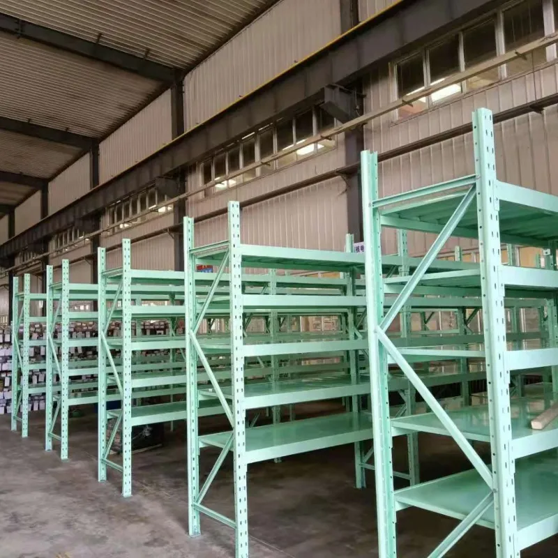 Cold-Rolled Steel Metal Light Duty Warehouse Storage Shelf