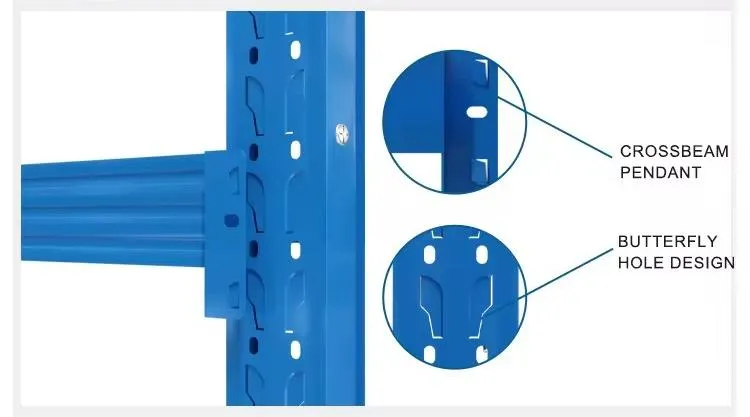 CE ISO Certificated Stackable Medium Duty Longspan Shelving for Warehouse Storage
