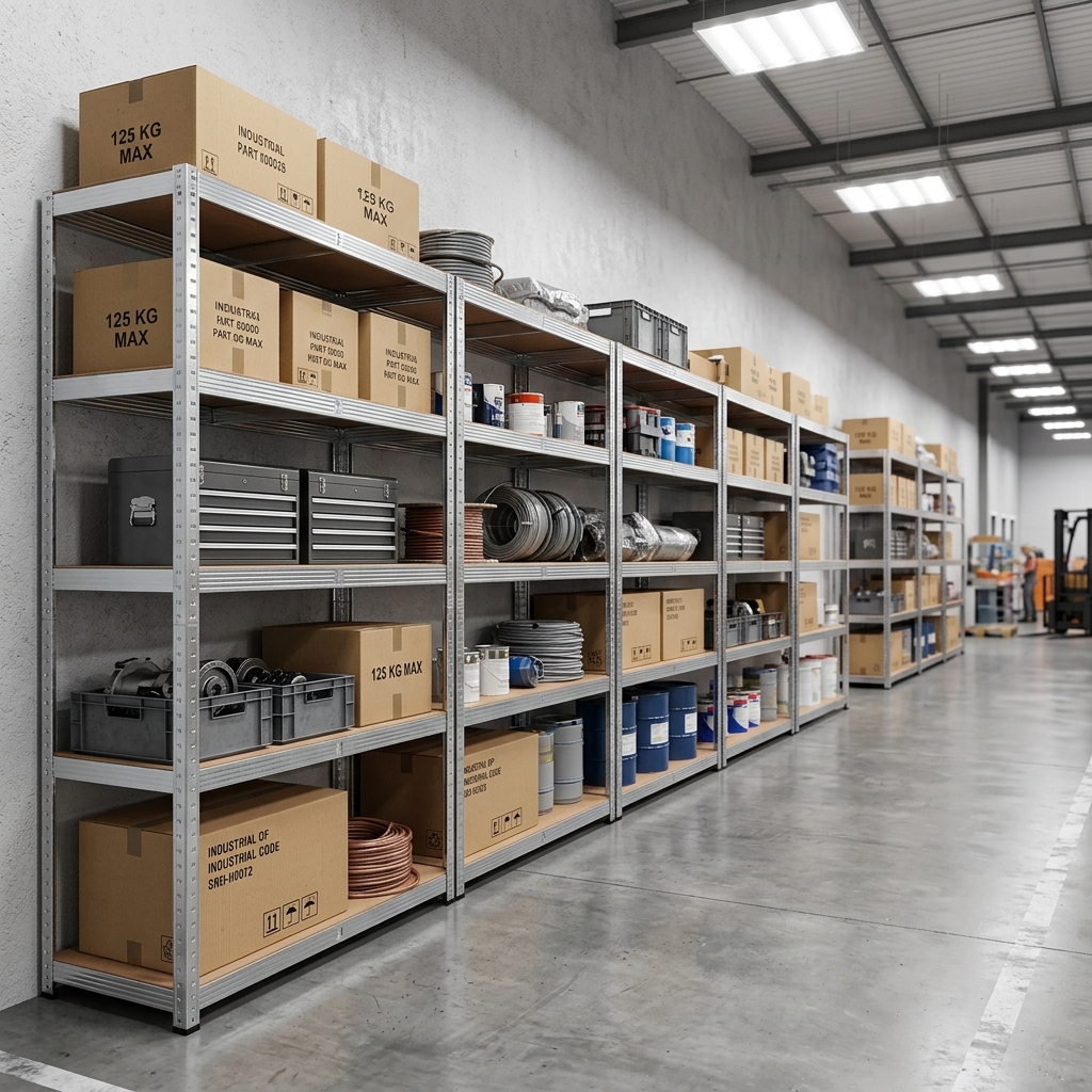 Light Duty Medium Duty Adjustable Multi-Layer Corrosion Protected Steel Aluminum Alloy Storage Shelf Boltless Warehouse Rack For