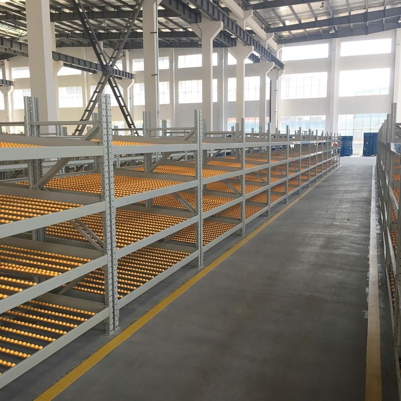 5-Layer Gravity Flow Roller Racking System Carton Flow Racks