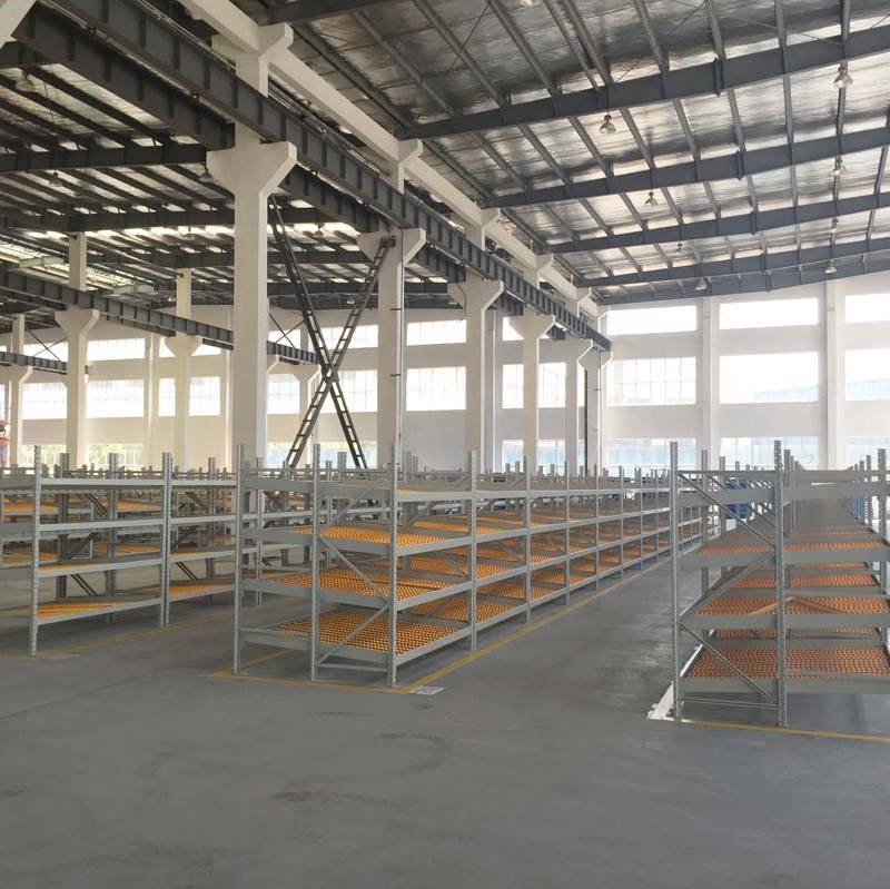 5-Layer Gravity Flow Roller Racking System Carton Flow Racks