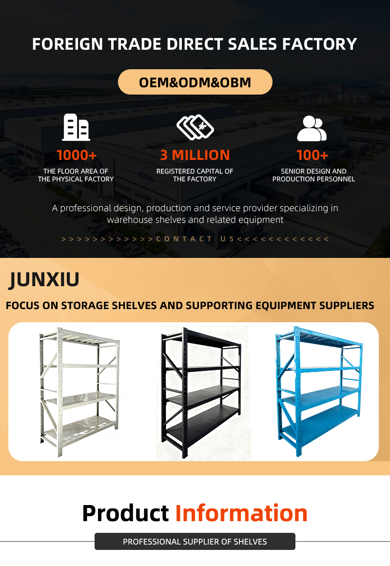 Warehouse steel storage shelf blueprint