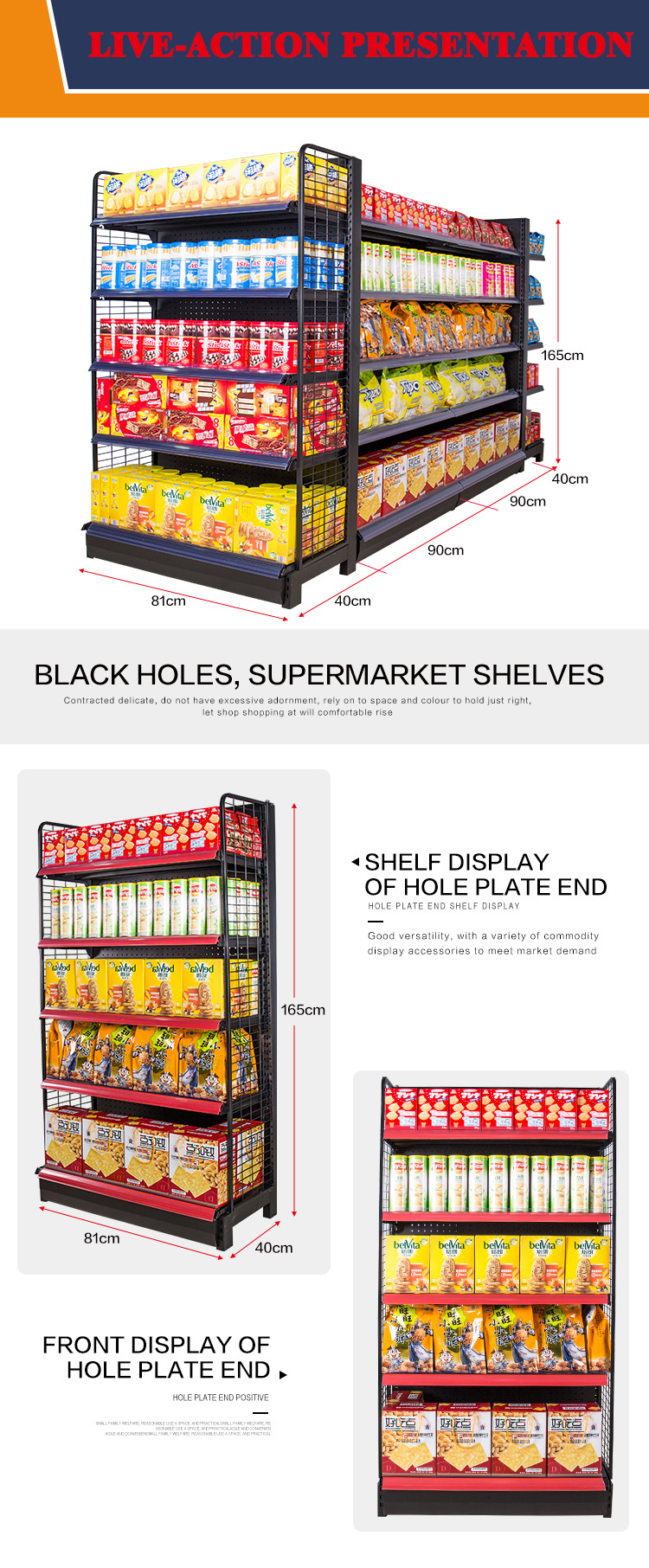 Gondola Shelving Design 1