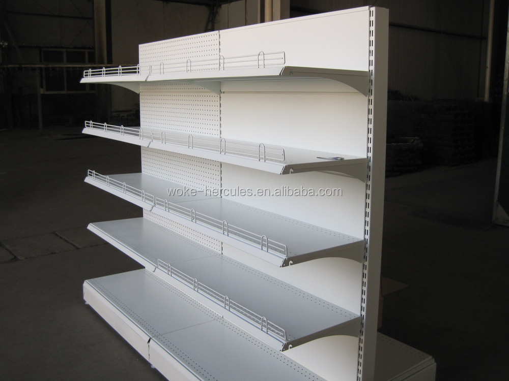 Best Seller Single Sided Supermarket Pharmacy Display Shelves Made in China