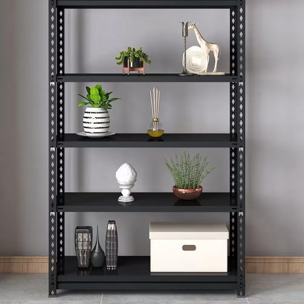 Basic Customization Metal Garage Rivet Adjustable Industrial Steel Heavy Duty Shelving Unit Boltless/Rivet Racking