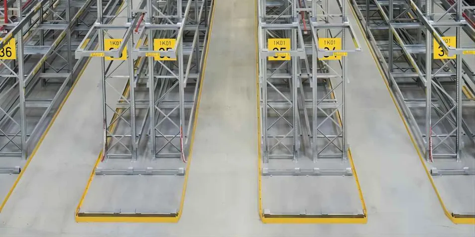 VNA Aisle Installation Details