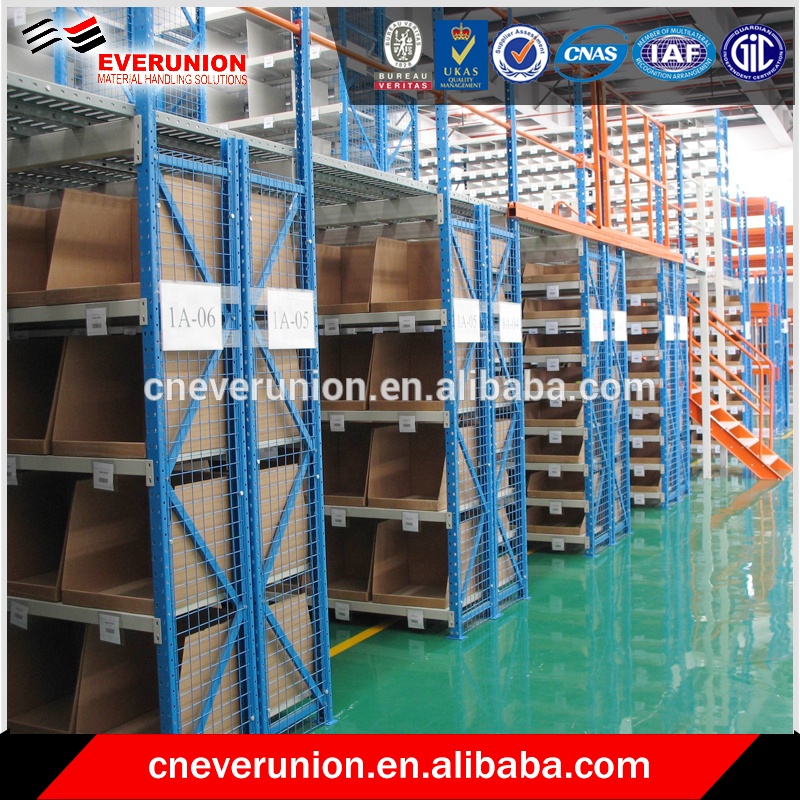 Corrosion Protected 5-Tier Steel Mezzanine Racks for Warehouses Multi-Tier Mezzanine Floors
