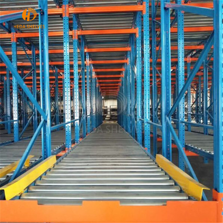 Gravity Carton Flow Racking With Wheels,selective Warehouse Roller Racking System