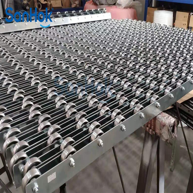Heavy-Duty Flow Rail System Industrial Grade Carbon Steel/Stainless Steel Frame for Pallet Handling
