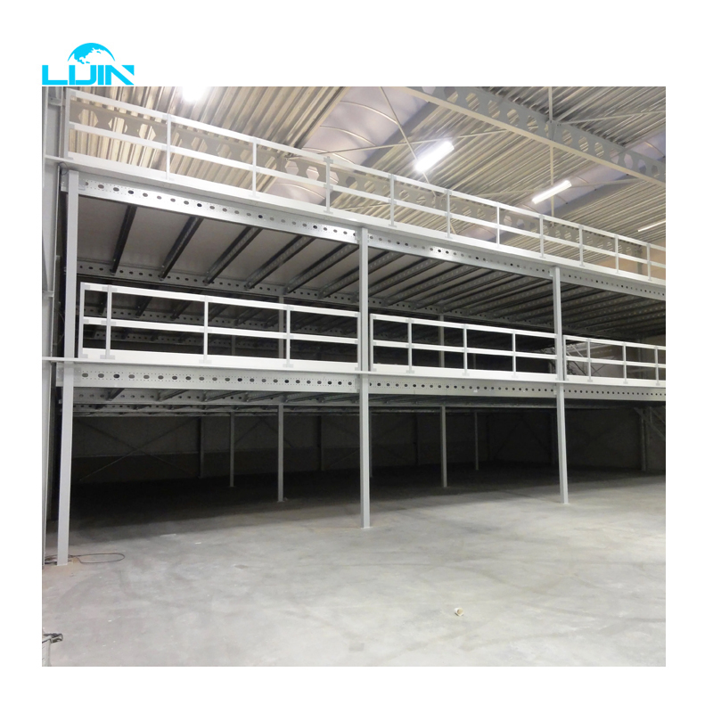 Warehouse Multi Level Steel Shelf Rack Support Mezzanine Attic Rack Racking