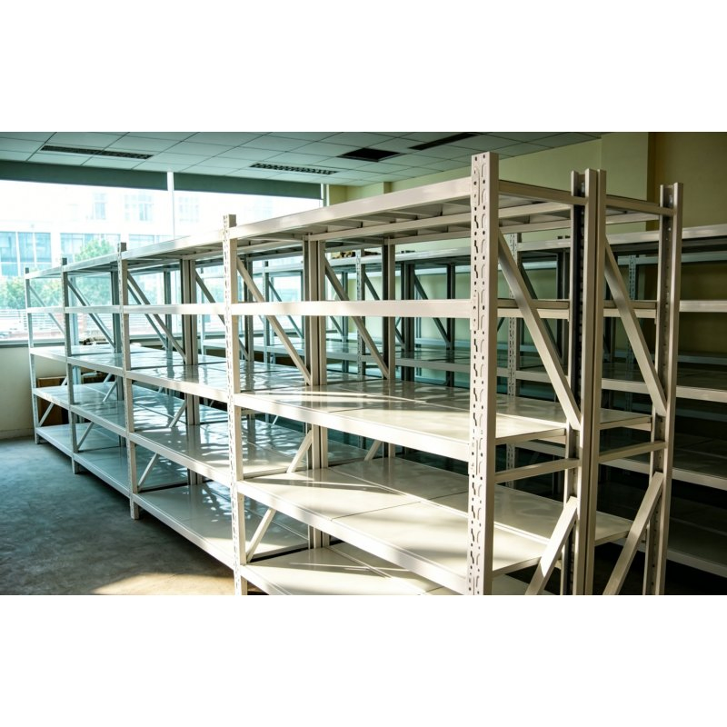 Longspan Adjustable Medium Steel Shelve for Industrial Workshop Work-in-Progress Storage