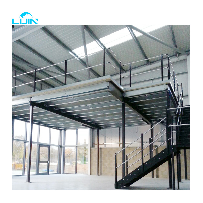 Warehouse Multi Level Steel Shelf Rack Support Mezzanine Attic Rack Racking