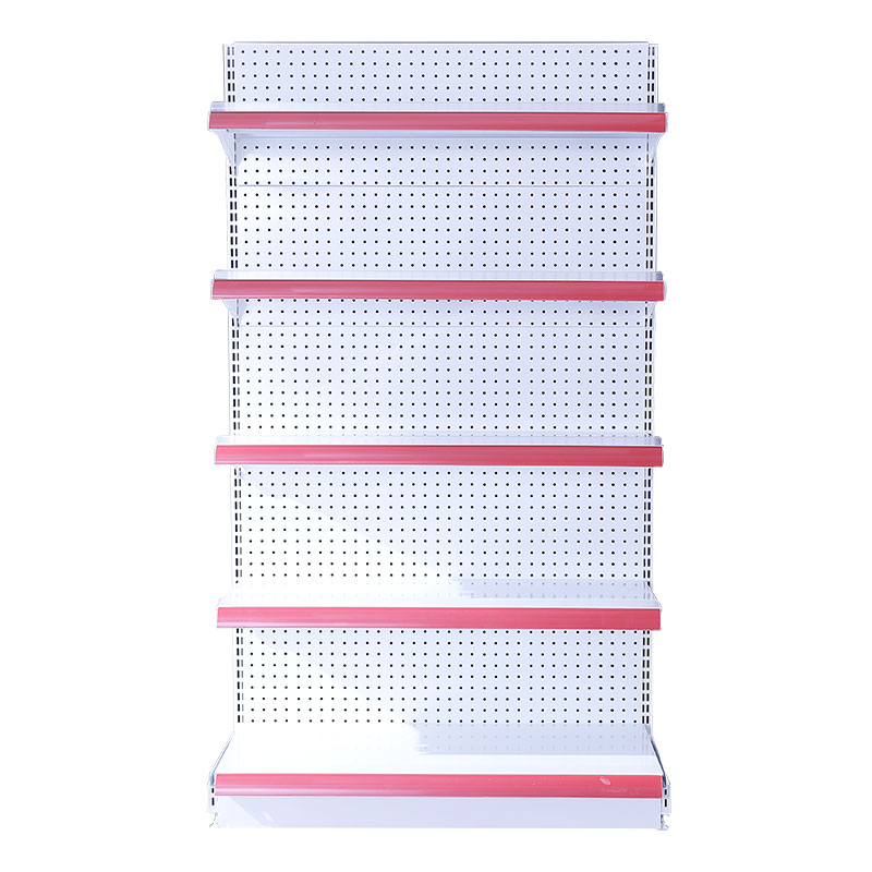 Customized Retail Display Wholesale Shelf Shop Gondola Shelving Units Supermarket Store Racks
