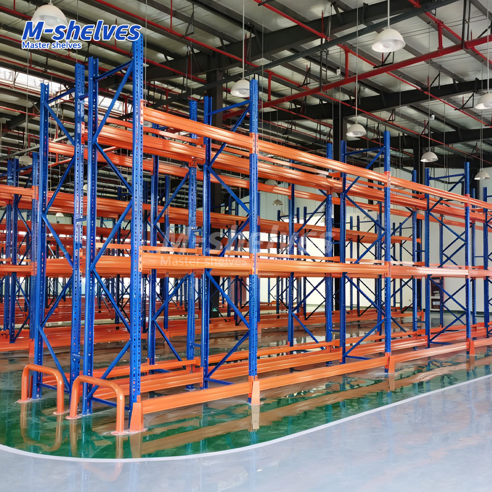 Adjustable Heavy Duty Industrial Storage Rack Steel Warehouse Racking Multi Level Pallet Rack System Metal Shelves For Warehouse