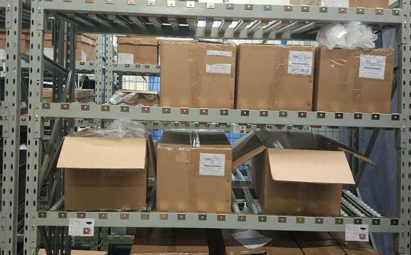 Roller Shelf System Warehouse Storage Wheel Shelving Carton Flow Rack