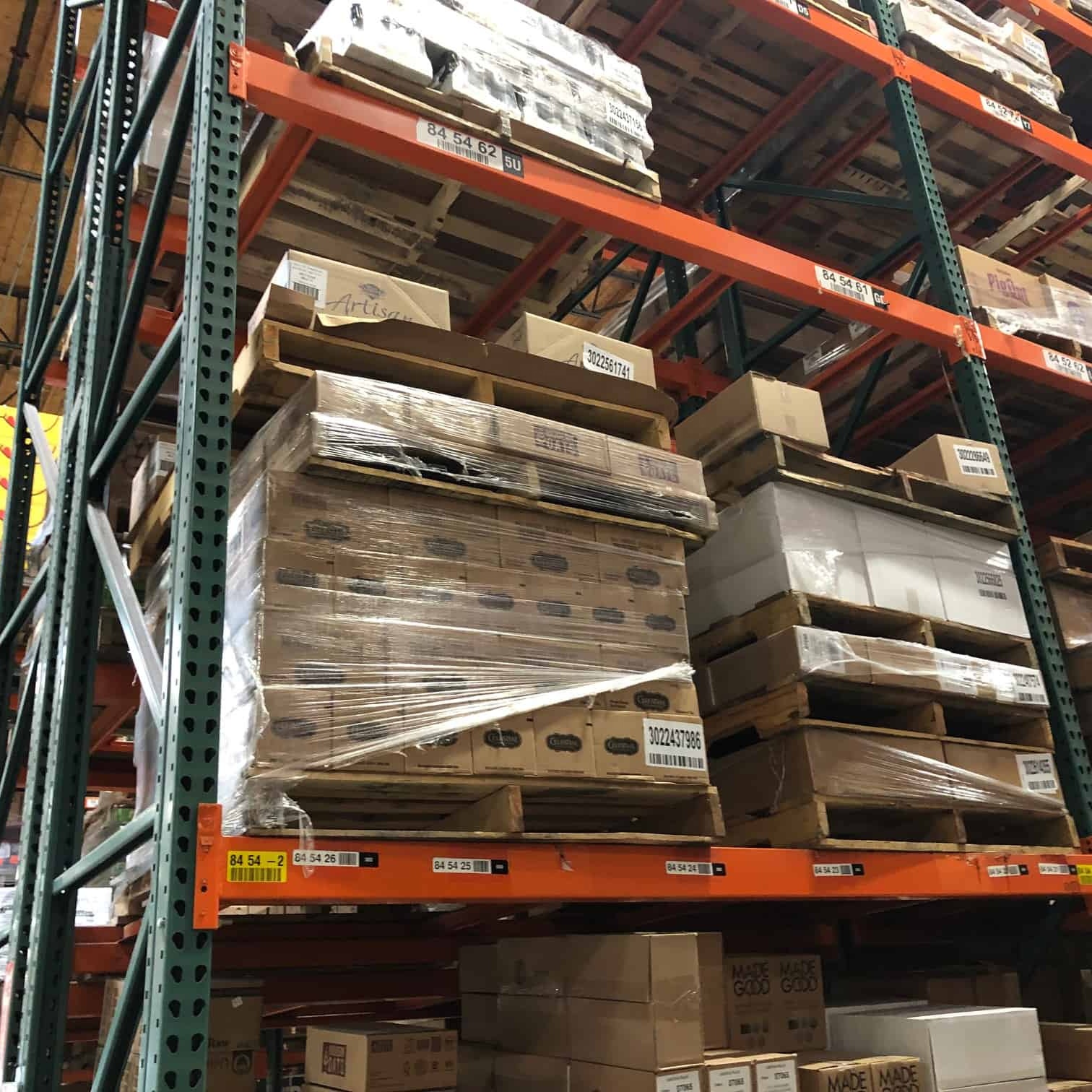 Warehouse Heavy Duty Double Deep Teardrop Cold Rolled Steel Q235 Pallet Racking Electrostatic Powder Coating for Outdoors URGO