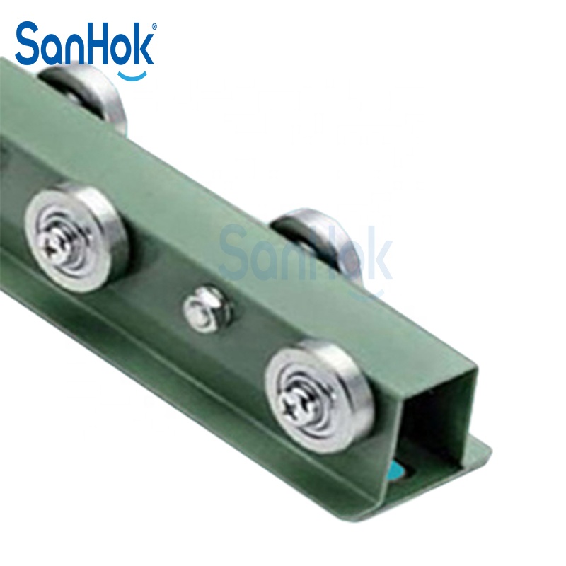 Heavy-Duty Flow Rail System Industrial Grade Carbon Steel/Stainless Steel Frame for Pallet Handling