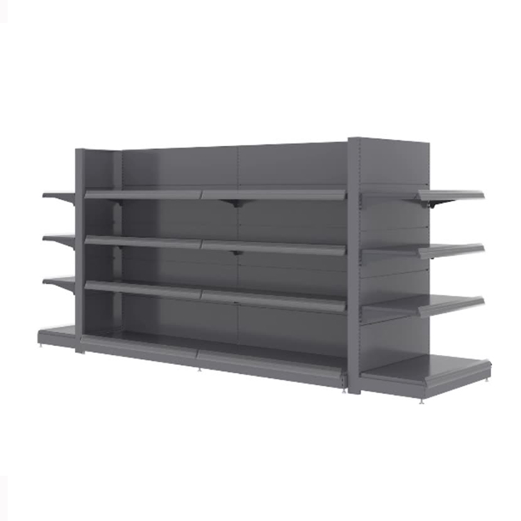 China Supermarket Gondola Shelving for Sale Advertising Display Supermarket Shelf Rack
