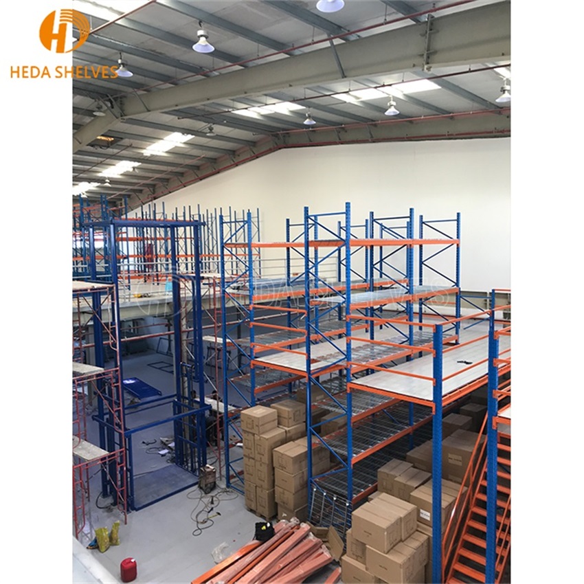 Mezzanine Floor System Multi-level Rack Steel Mezzanine Floor Racking System Platform Industrial Mezzanine Platform
