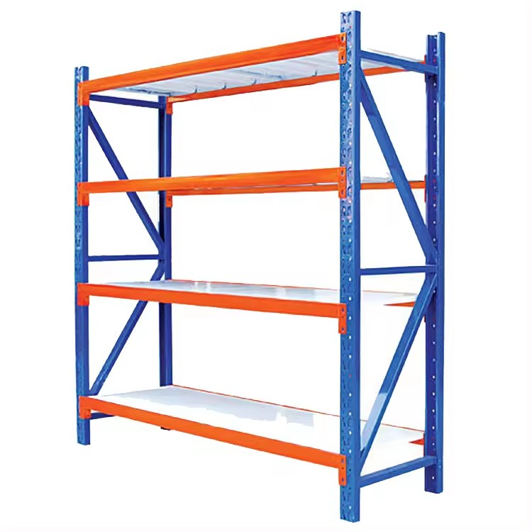 CE ISO Certificated Stackable Medium Duty Longspan Shelving for Warehouse Storage