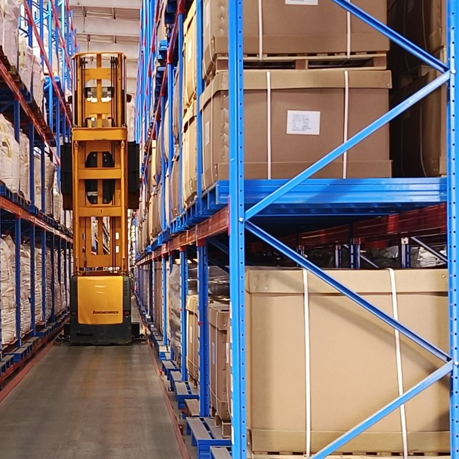 Customized Very Narrow Aisle Rack Industrial High Load Capacity Heavy-Duty Vna Pallet Racking for Warehouse Storage Solutions