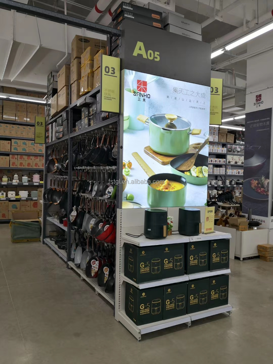 Factory Price Retail Store Shelves with Supermarket Equipment for Hypermarket