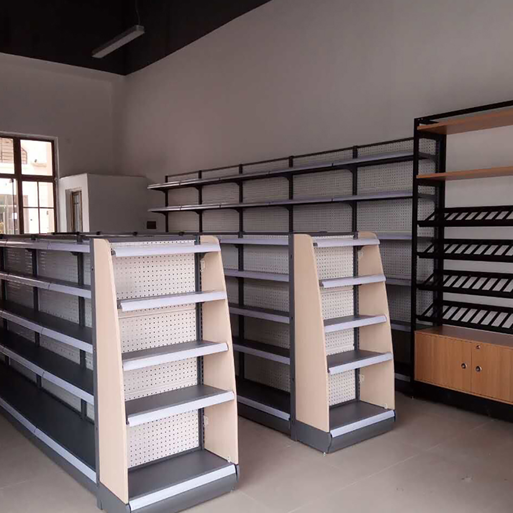 Customized Gondola Shelving Retail Store Rack