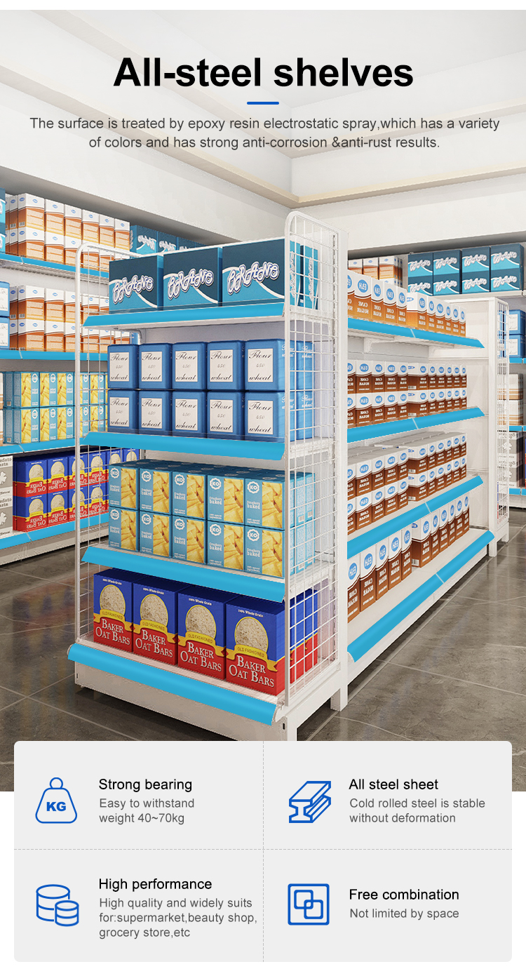 Supermarket Racking Setup