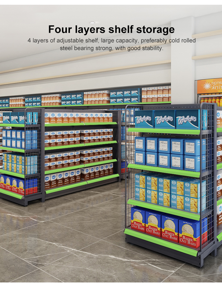 Grocery Store Shelves Structure