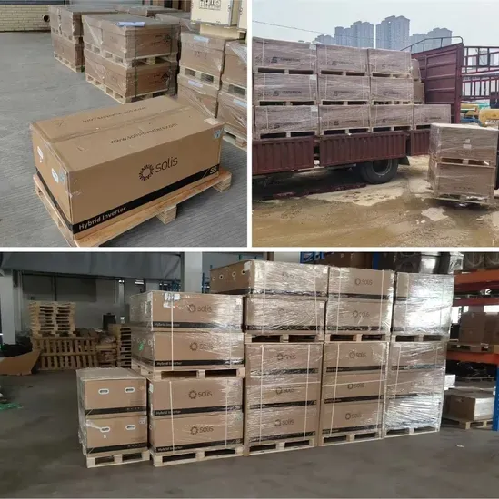 Embalagem e transporte seguro do inversor