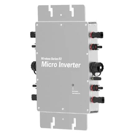 Logotipo Personalizado Wvc 1200W 1400W 1600W 2000W 2400W 2800W com Micro Inversor WiFi para Sistema de Energia Solar Conectado à Rede