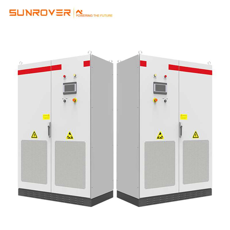 Inversor Híbrido Atess 30kw 100kw 150 Kw 200kw 3 Fases Tudo em Um Inversor Híbrido Solar Conectado à Rede com Bateria para Industrial