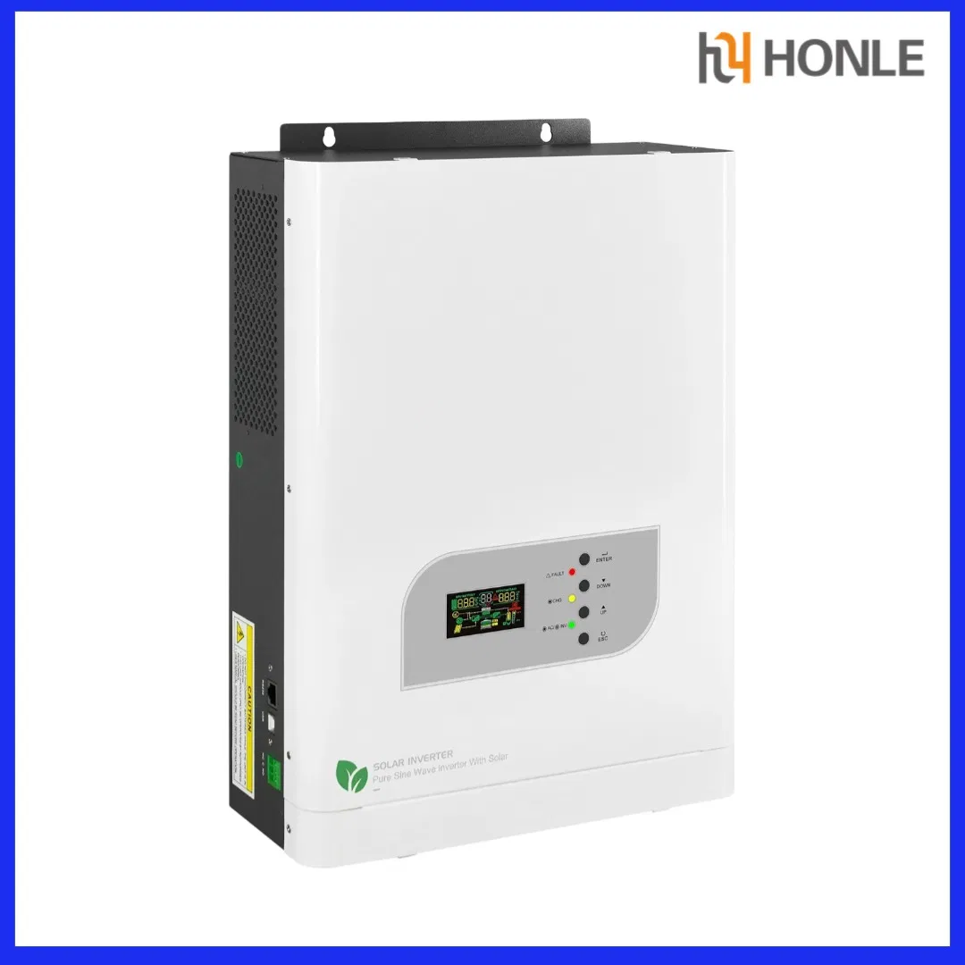Inversor Híbrido de Energia Solar Residencial Off-Grid de Onda Senoidal Pura Monofásico Inversor DC-AC 8000W EMS