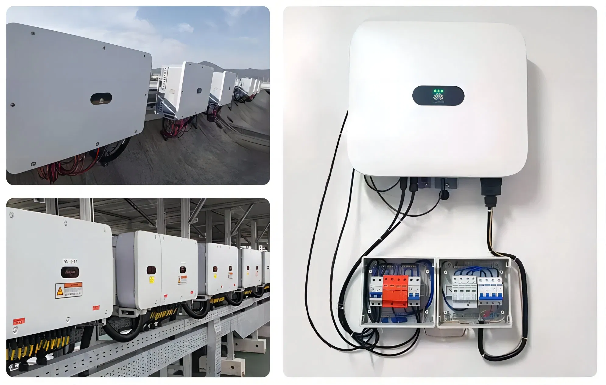 Inversor Solar Inteligente 10kw Híbrido Huawei 3 Fase Huawei Sun2000-10ktl-M1 5kw 6kw 10kw 12kw Inversor Conectado à Rede Sun2000-6ktl-M1