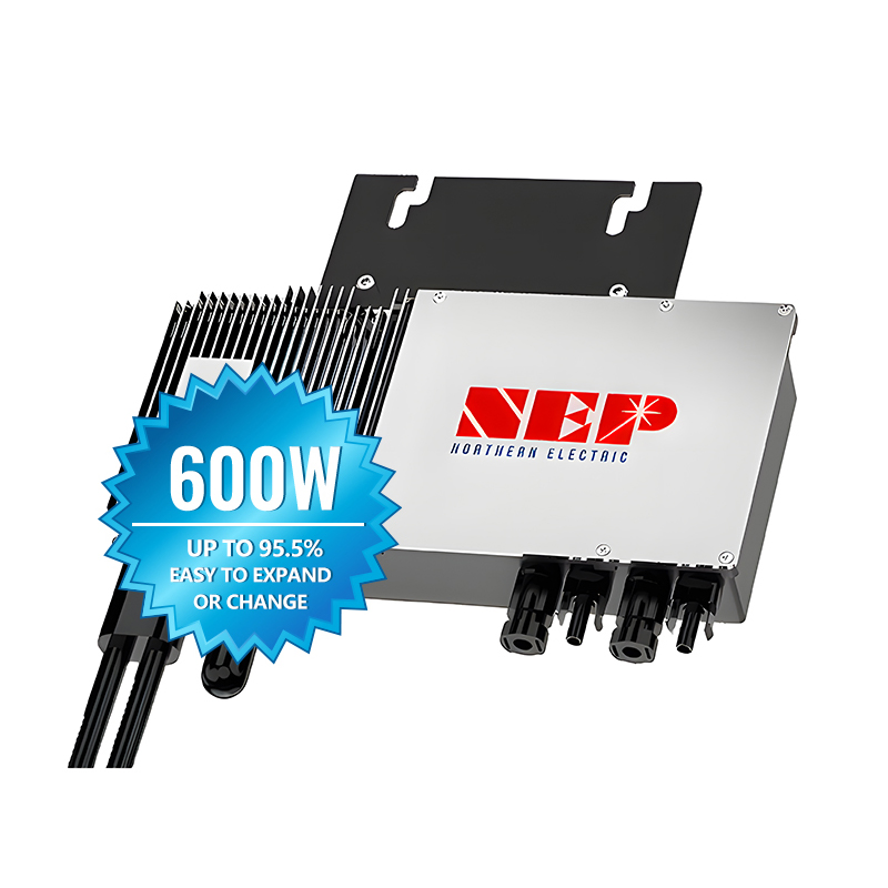 Inversor Micro à Prova d'Água Nep 800W para Sistema de Energia Solar Conectado à Rede 110V 230V para Casa e Varanda Solar