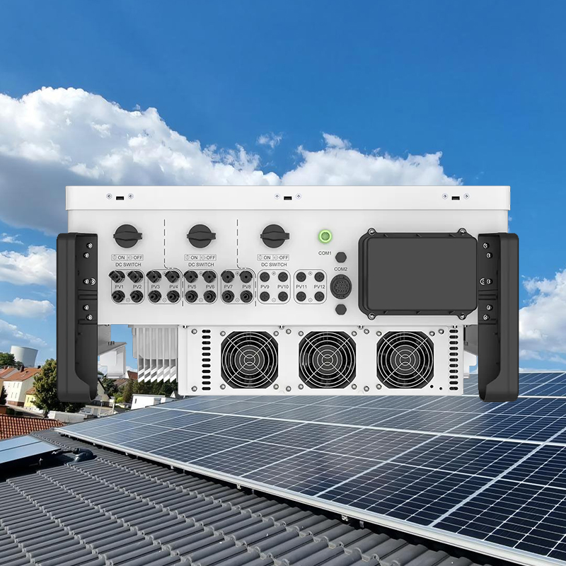 Inversor Solar Conectado à Rede PV 25kw 30kw 33kw 36kw Solis Inversor Solar de String para Sistema de Energia Solar