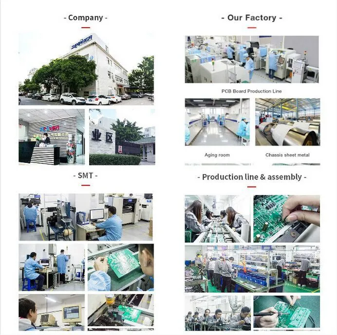 Linha de produção e tecnologia de inversores