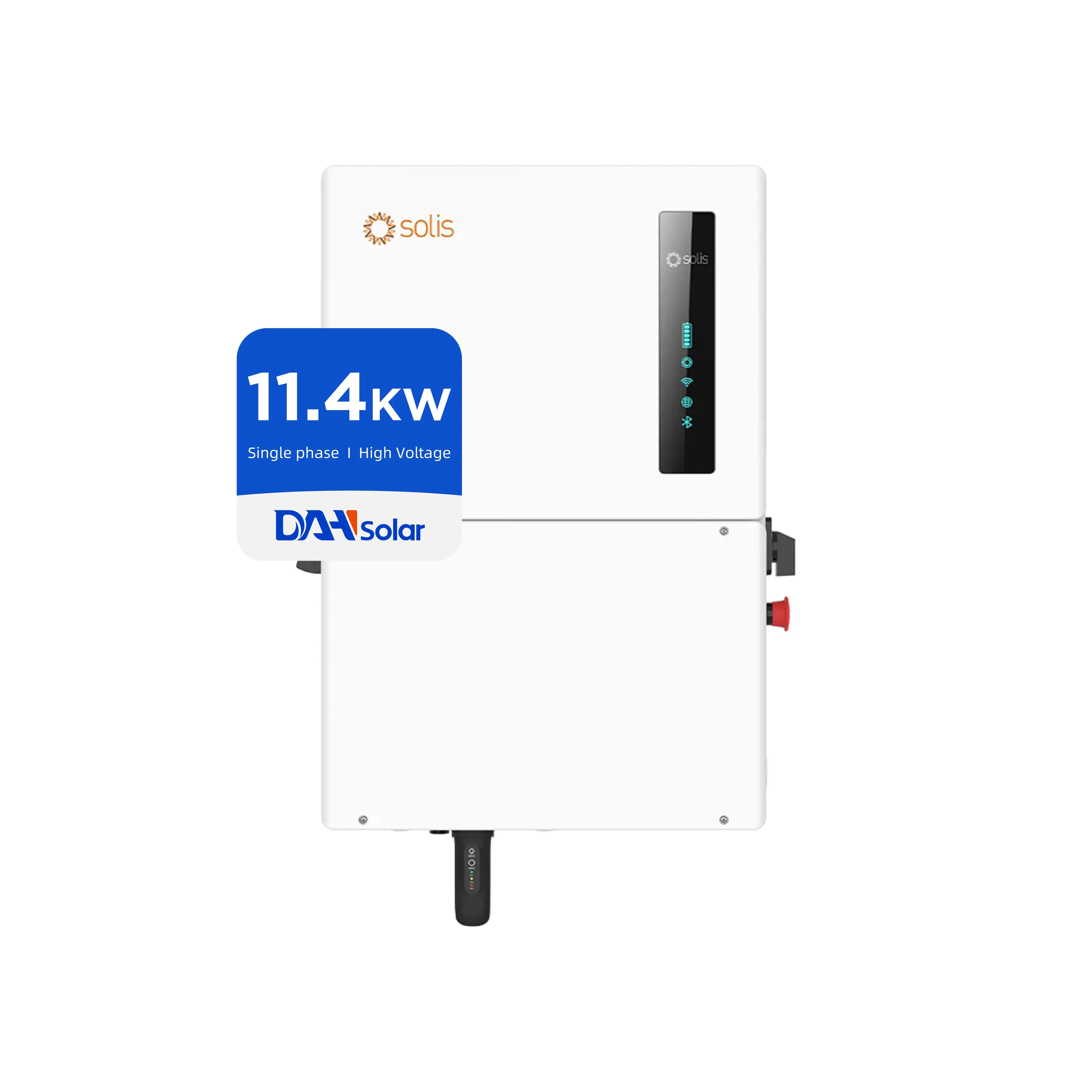 Inversor Híbrido Solar de Baixa Tensão Solis 48V 51.2V com Bateria de Armazenamento de Energia